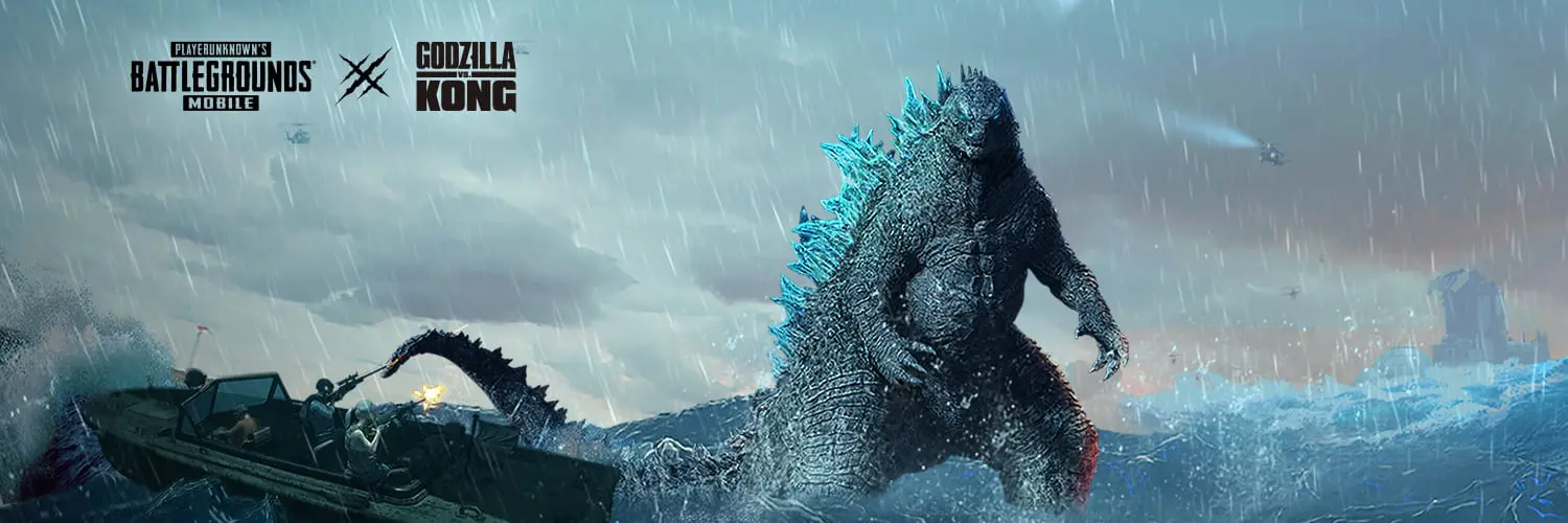 Godzilla, Mechagodzilla and King Kong Arrive In PUBG